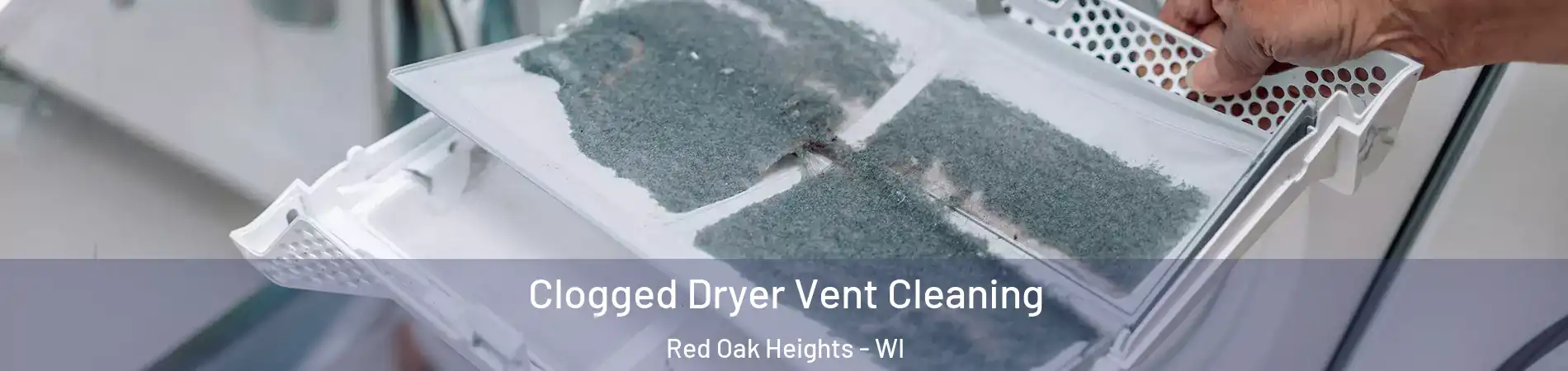 Clogged Dryer Vent Cleaning Red Oak Heights - WI