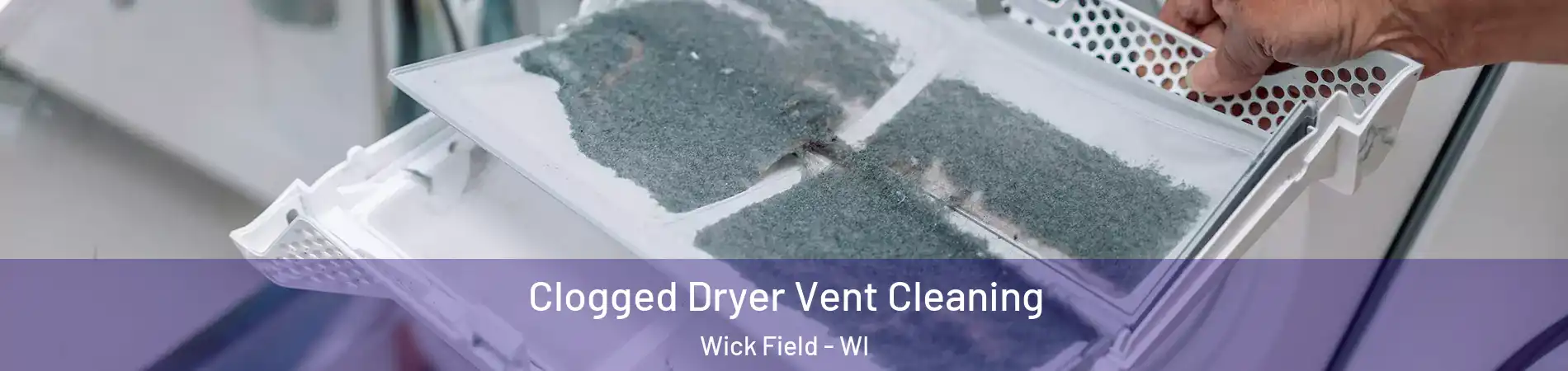 Clogged Dryer Vent Cleaning Wick Field - WI