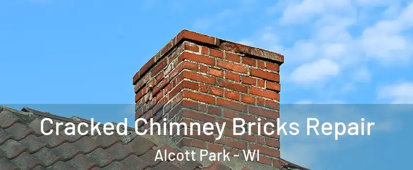 Cracked Chimney Bricks Repair Alcott Park - WI