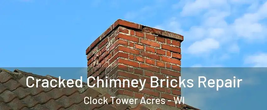 Cracked Chimney Bricks Repair Clock Tower Acres - WI