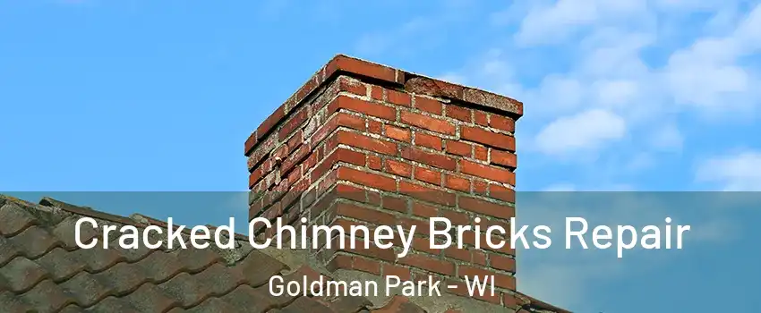 Cracked Chimney Bricks Repair Goldman Park - WI