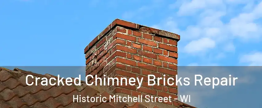 Cracked Chimney Bricks Repair Historic Mitchell Street - WI