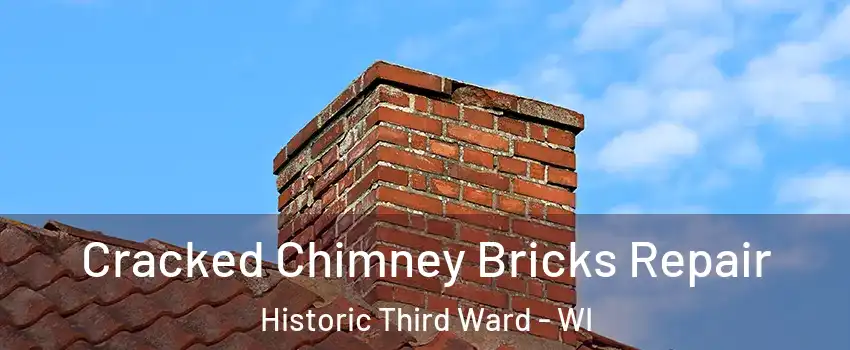 Cracked Chimney Bricks Repair Historic Third Ward - WI