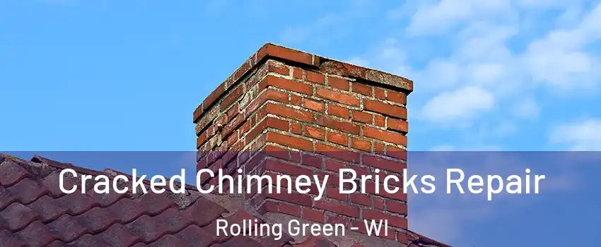 Cracked Chimney Bricks Repair Rolling Green - WI