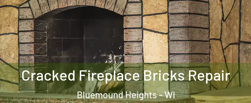 Cracked Fireplace Bricks Repair Bluemound Heights - WI