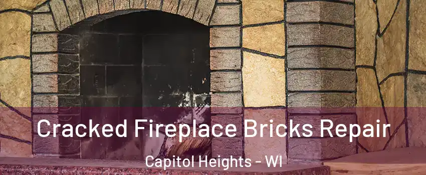 Cracked Fireplace Bricks Repair Capitol Heights - WI