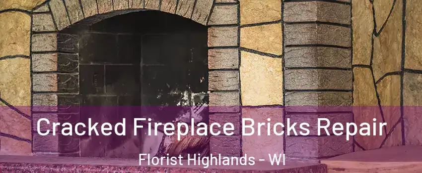 Cracked Fireplace Bricks Repair Florist Highlands - WI