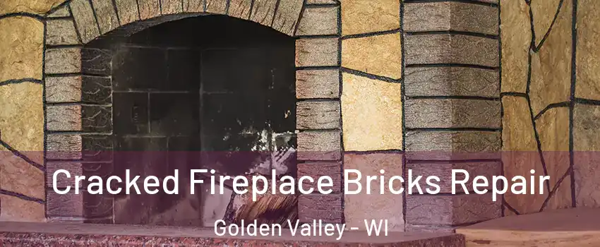 Cracked Fireplace Bricks Repair Golden Valley - WI