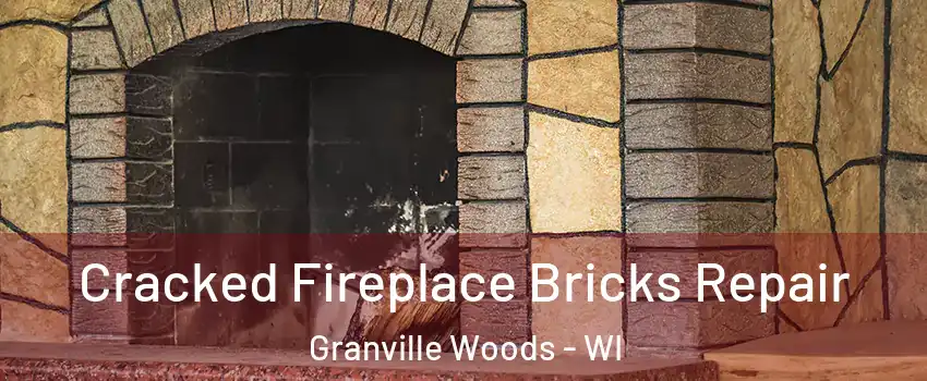 Cracked Fireplace Bricks Repair Granville Woods - WI