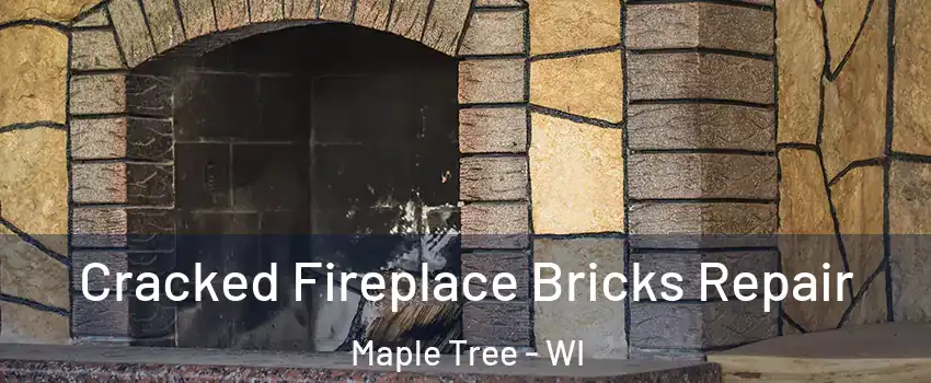 Cracked Fireplace Bricks Repair Maple Tree - WI