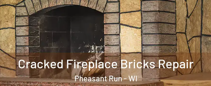 Cracked Fireplace Bricks Repair Pheasant Run - WI