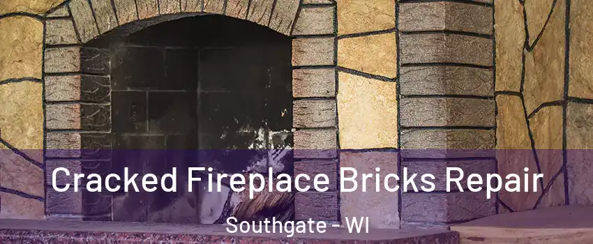 Cracked Fireplace Bricks Repair Southgate - WI