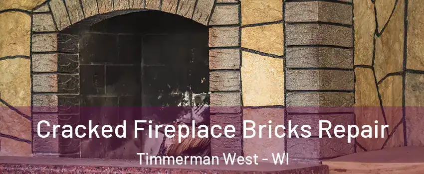 Cracked Fireplace Bricks Repair Timmerman West - WI