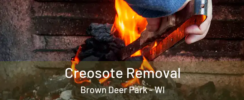 Creosote Removal Brown Deer Park - WI