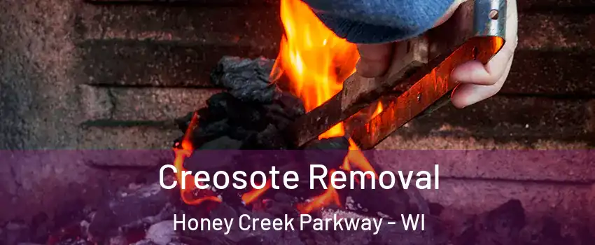 Creosote Removal Honey Creek Parkway - WI