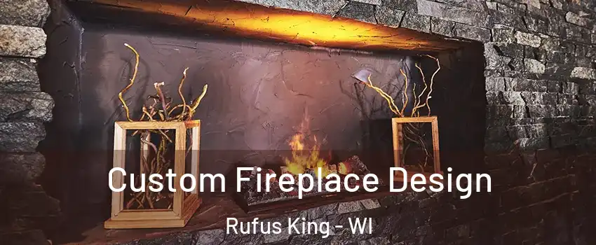 Custom Fireplace Design Rufus King - WI