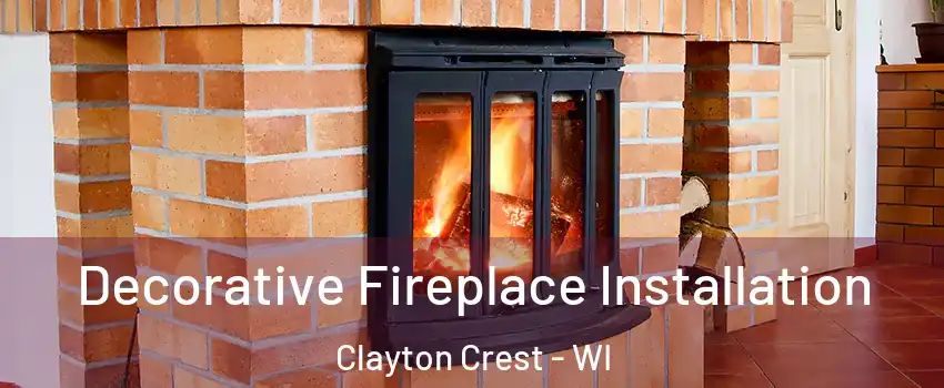 Decorative Fireplace Installation Clayton Crest - WI