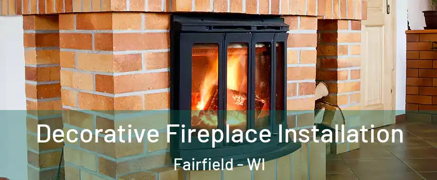 Decorative Fireplace Installation Fairfield - WI