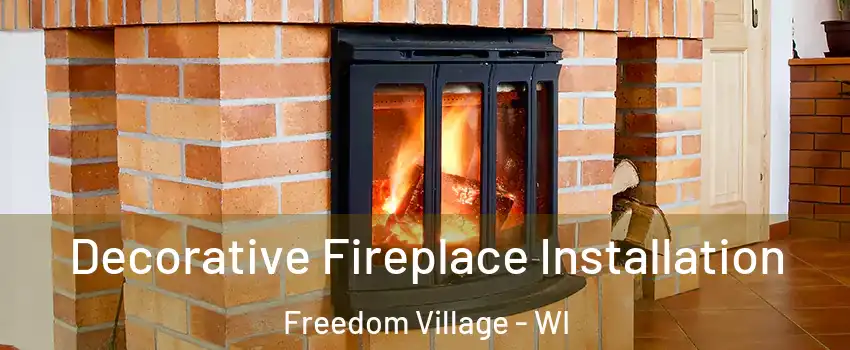 Decorative Fireplace Installation Freedom Village - WI