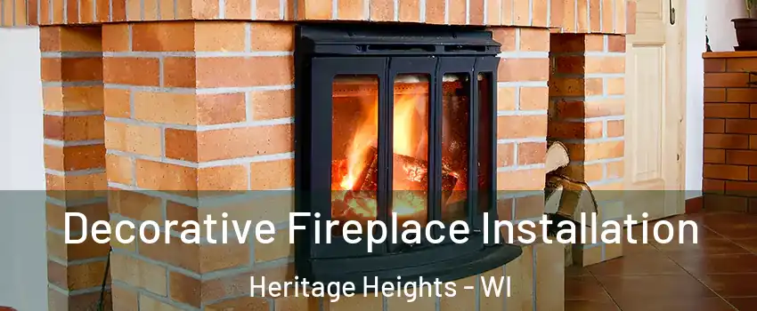 Decorative Fireplace Installation Heritage Heights - WI