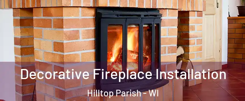 Decorative Fireplace Installation Hilltop Parish - WI