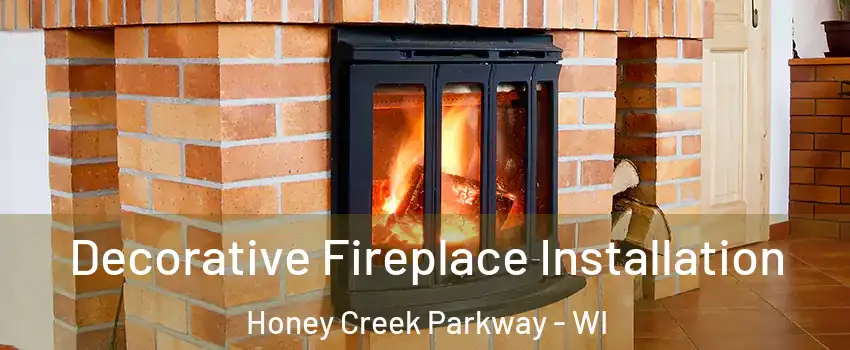 Decorative Fireplace Installation Honey Creek Parkway - WI