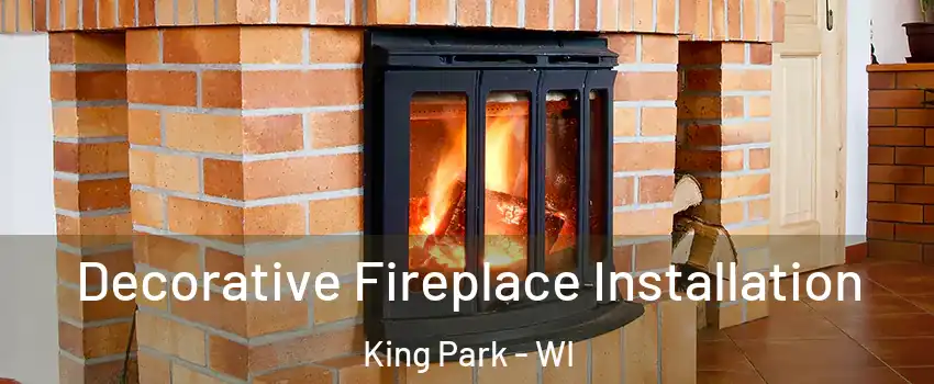 Decorative Fireplace Installation King Park - WI