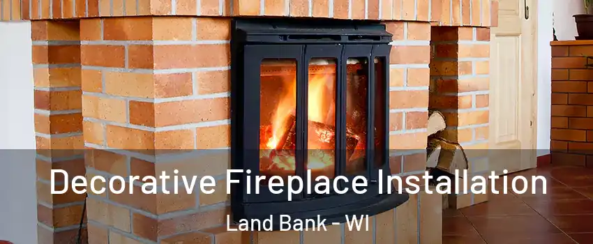 Decorative Fireplace Installation Land Bank - WI