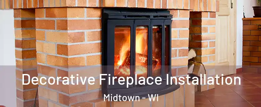 Decorative Fireplace Installation Midtown - WI