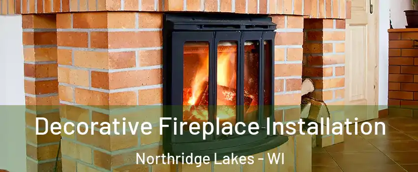 Decorative Fireplace Installation Northridge Lakes - WI