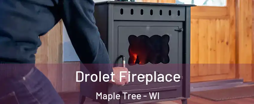 Drolet Fireplace Maple Tree - WI