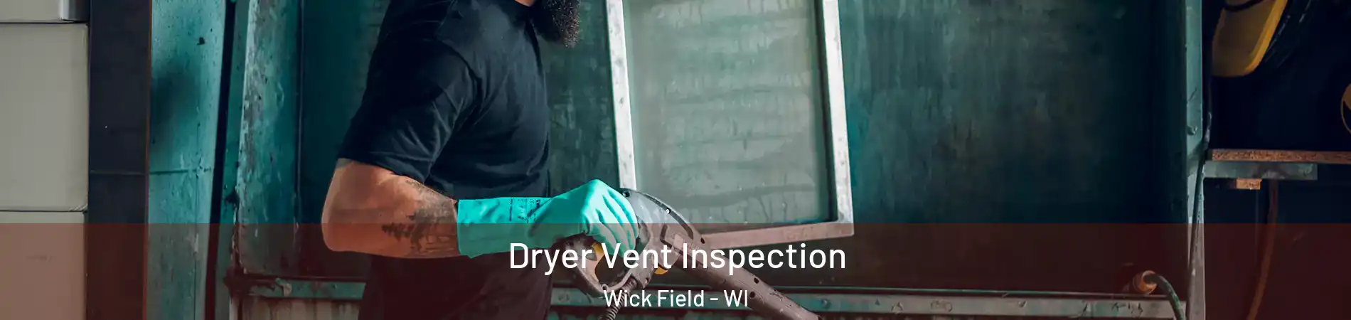 Dryer Vent Inspection Wick Field - WI