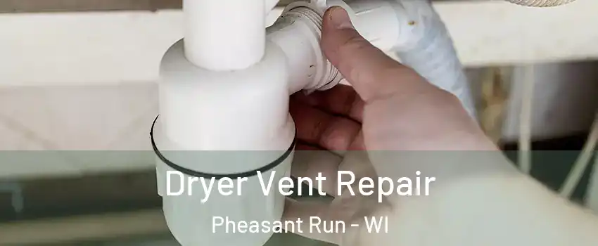 Dryer Vent Repair Pheasant Run - WI