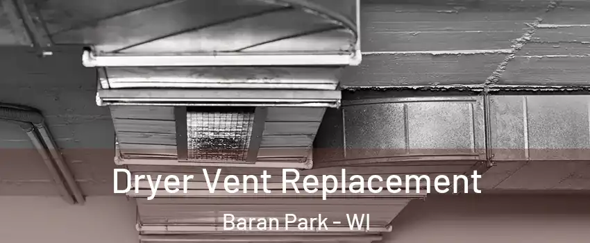 Dryer Vent Replacement Baran Park - WI