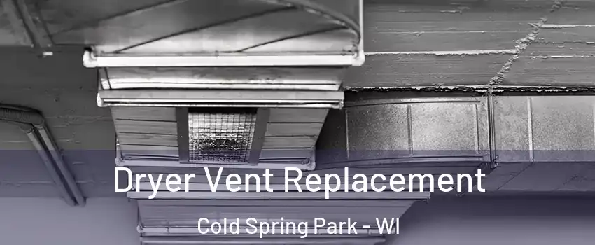 Dryer Vent Replacement Cold Spring Park - WI