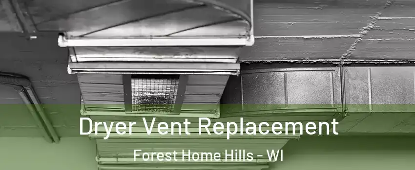 Dryer Vent Replacement Forest Home Hills - WI