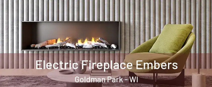 Electric Fireplace Embers Goldman Park - WI