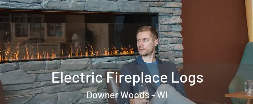 Electric Fireplace Logs Downer Woods - WI