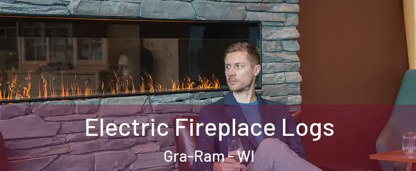 Electric Fireplace Logs Gra-Ram - WI