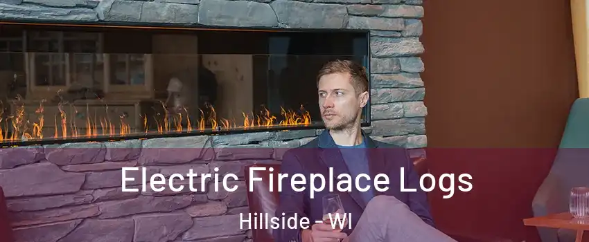 Electric Fireplace Logs Hillside - WI