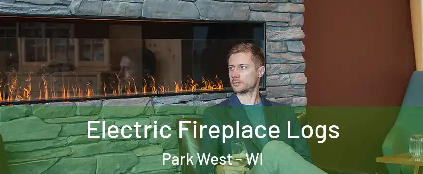 Electric Fireplace Logs Park West - WI