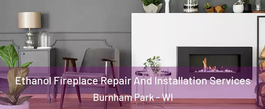 Ethanol Fireplace Repair And Installation Services Burnham Park - WI