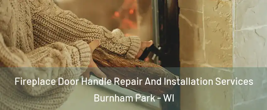 Fireplace Door Handle Repair And Installation Services Burnham Park - WI