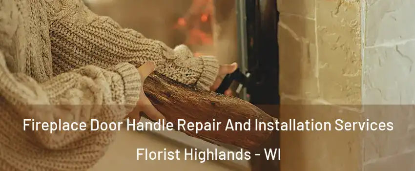 Fireplace Door Handle Repair And Installation Services Florist Highlands - WI