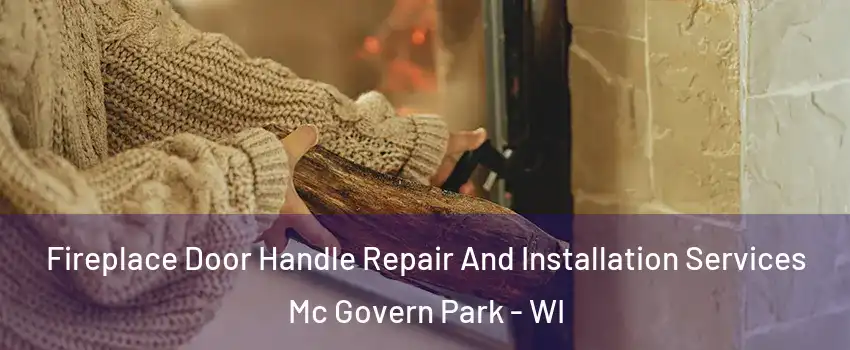 Fireplace Door Handle Repair And Installation Services Mc Govern Park - WI