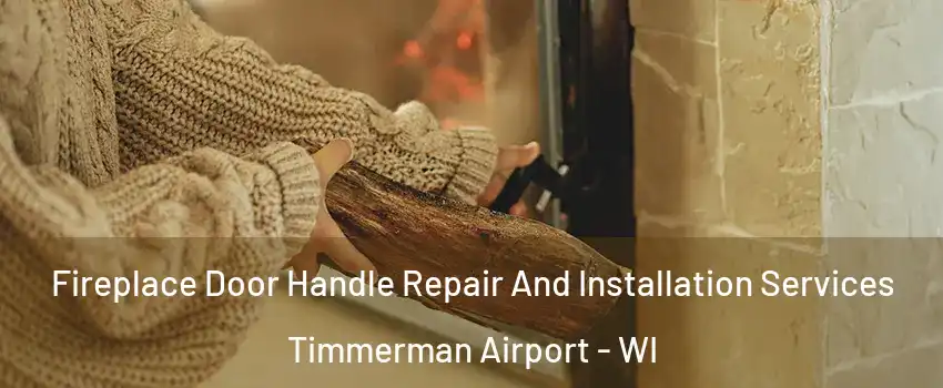 Fireplace Door Handle Repair And Installation Services Timmerman Airport - WI