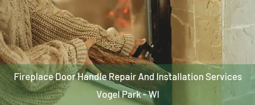 Fireplace Door Handle Repair And Installation Services Vogel Park - WI