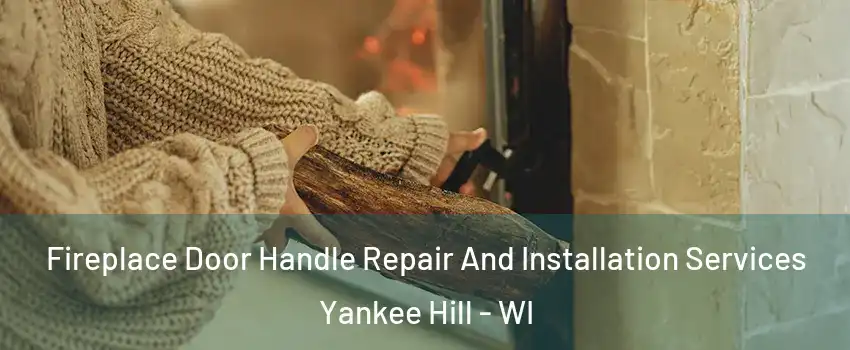 Fireplace Door Handle Repair And Installation Services Yankee Hill - WI