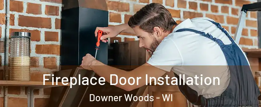 Fireplace Door Installation Downer Woods - WI