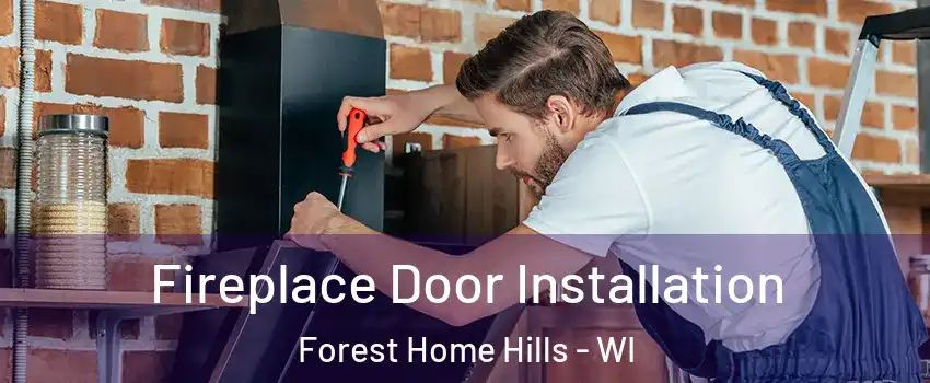 Fireplace Door Installation Forest Home Hills - WI